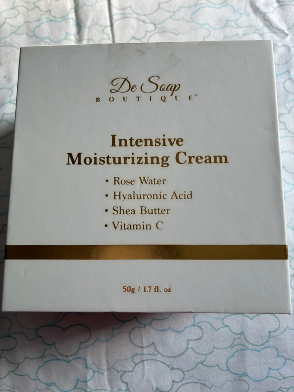Intensive Moisturizing Cream - White & Gold